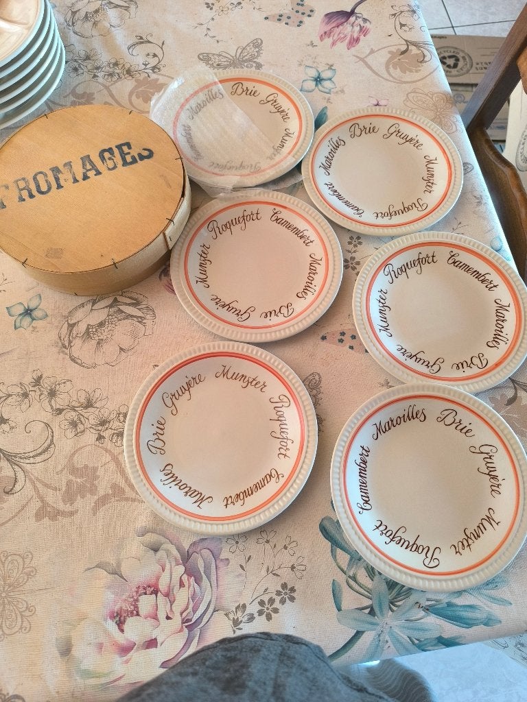 Assiette à fromage, Maison & Meubles, Neuf, Service complet, Enlèvement ou Envoi, Céramique