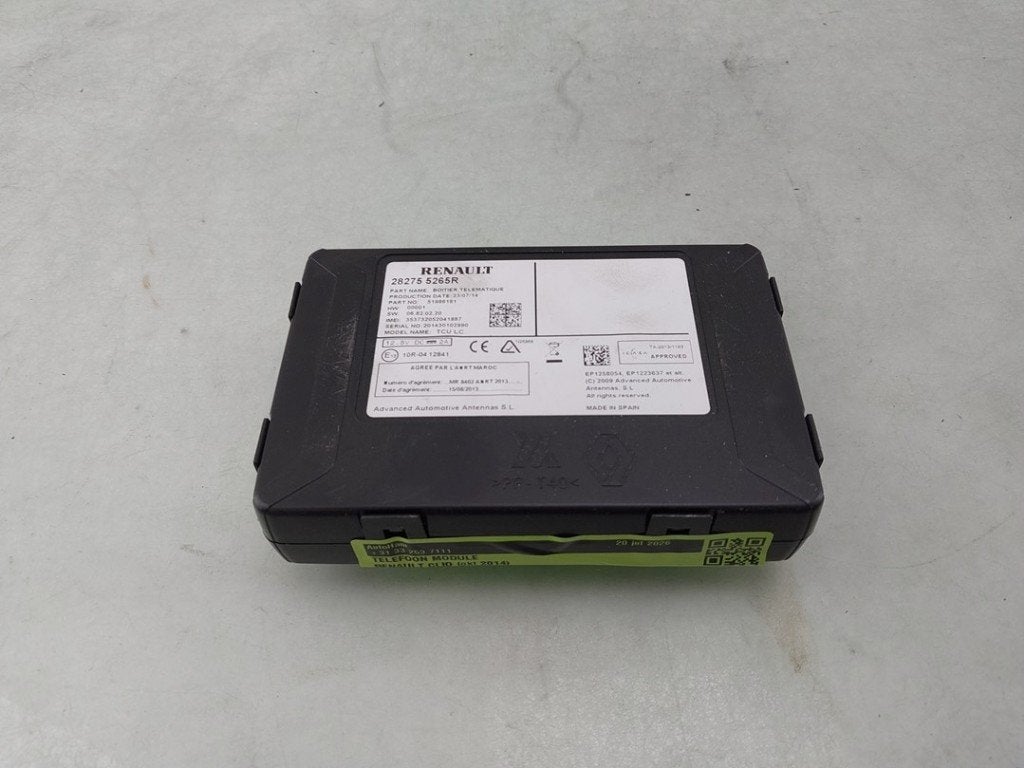 COMPUTER TELEFOON Renault Clio IV (5R) (|282755265R|), Gebruikt, Renault, Peter-Huppertz-Straße 5
51063  Köln, DE, Dialog.deutschland@renault.de