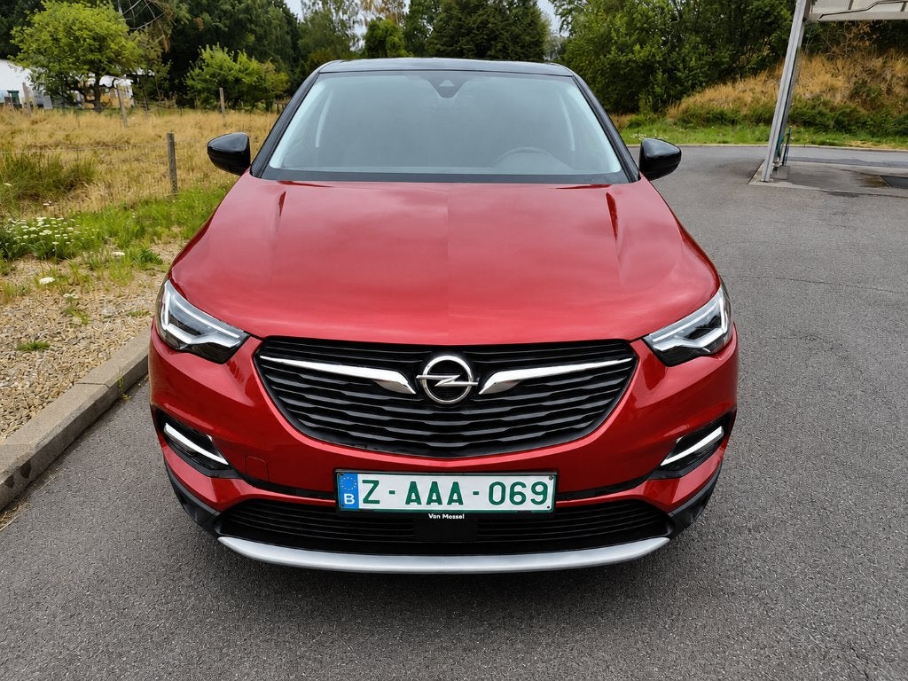 Opel Grandland X 1.6PHEV EAT8, 225HP, Elegance, 120899km, Auto's, Opel, Dealer onderhouden, 4 cilinders, 35 g/km, Leder