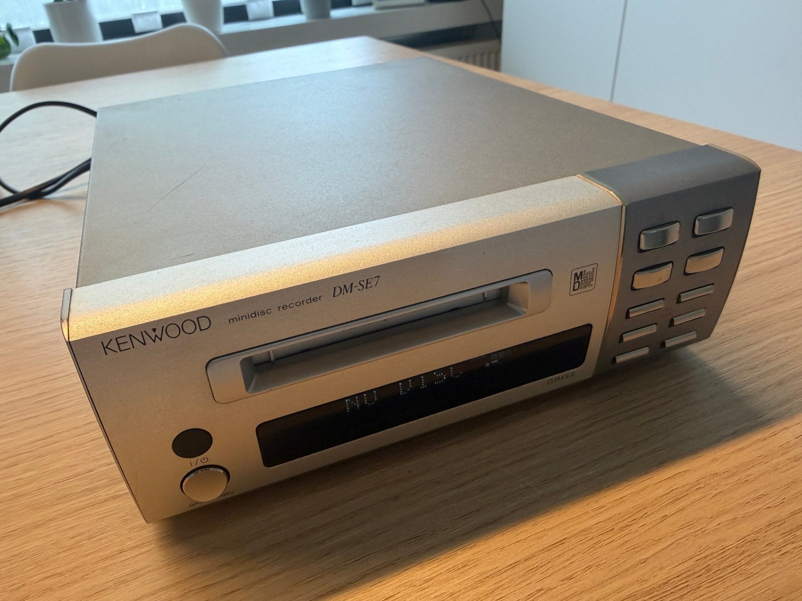 Kenwood Minidisc recorder DM-SE7, Audio, Tv en Foto, Walkmans, Discmans en Minidiscspelers, Ophalen, Minidisc-recorder