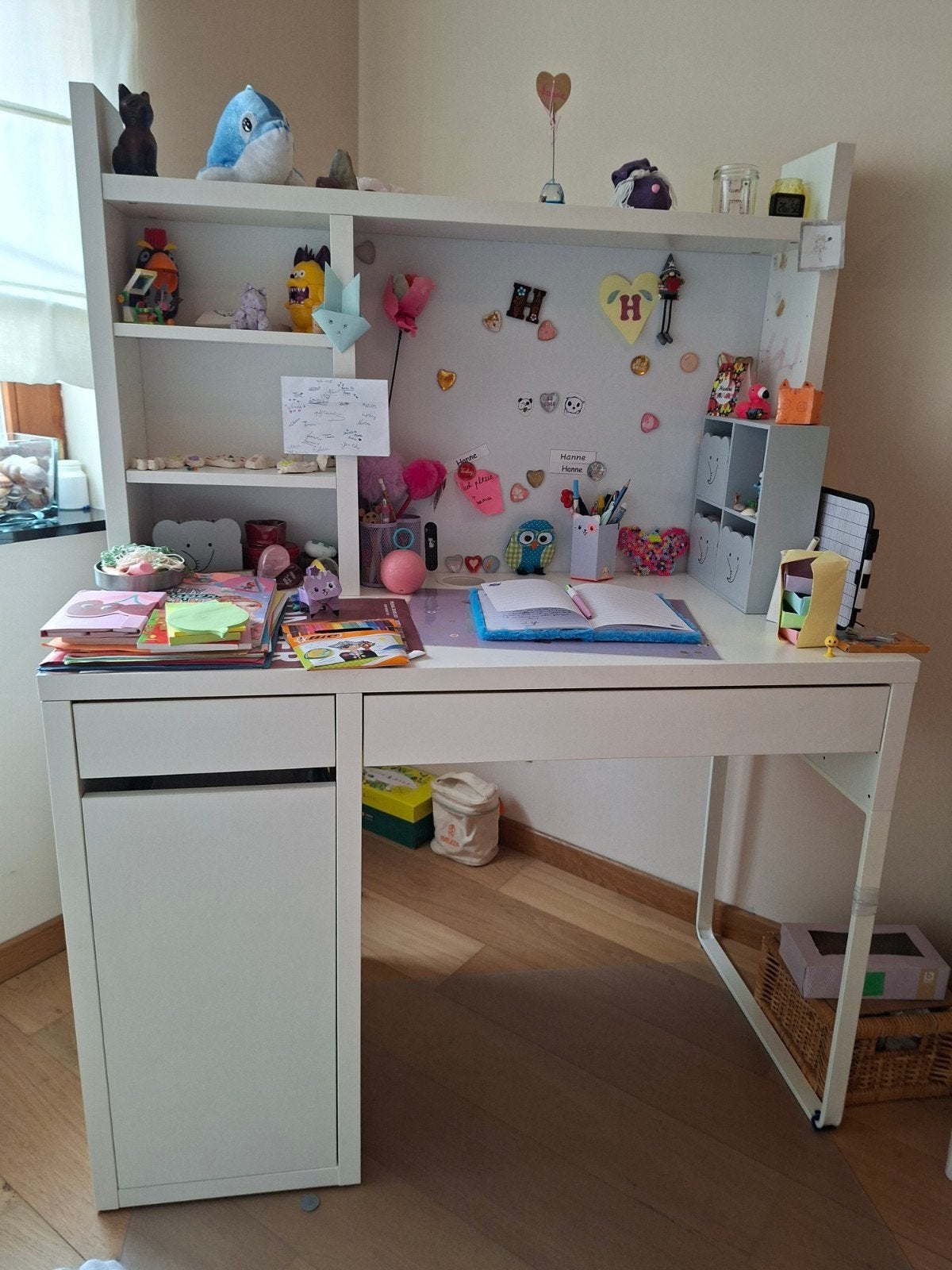 bureau 105 cm, Ophalen