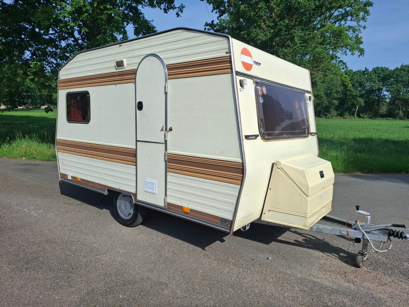 Mooie bürstner caravan mtm 750kg, Fenêtres ouvrantes, Particulier, Bürstner, Siège de train