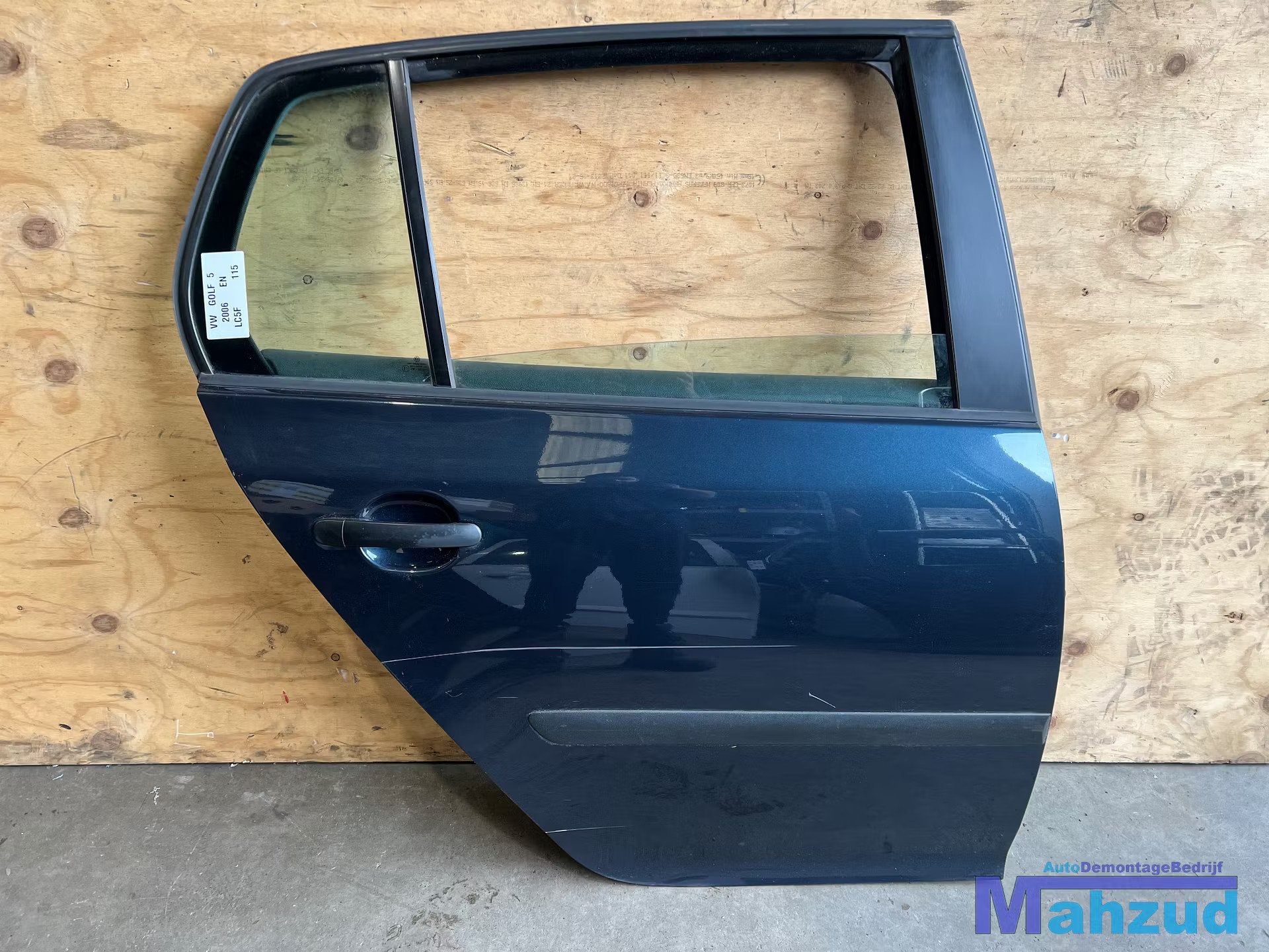 VW GOLF 5 Groen LC5F Rechts rechter achter deur portier, Gebruikt, Volkswagen AG, Achter, Vw@volkswagen.de