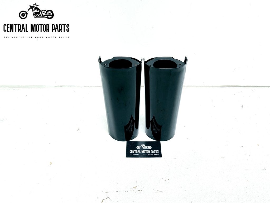 8 inch Fork Sliders Glans Zwart Touring 2014-up, Motoren, Onderdelen | Harley-Davidson, Nieuw, Ophalen of Verzenden
