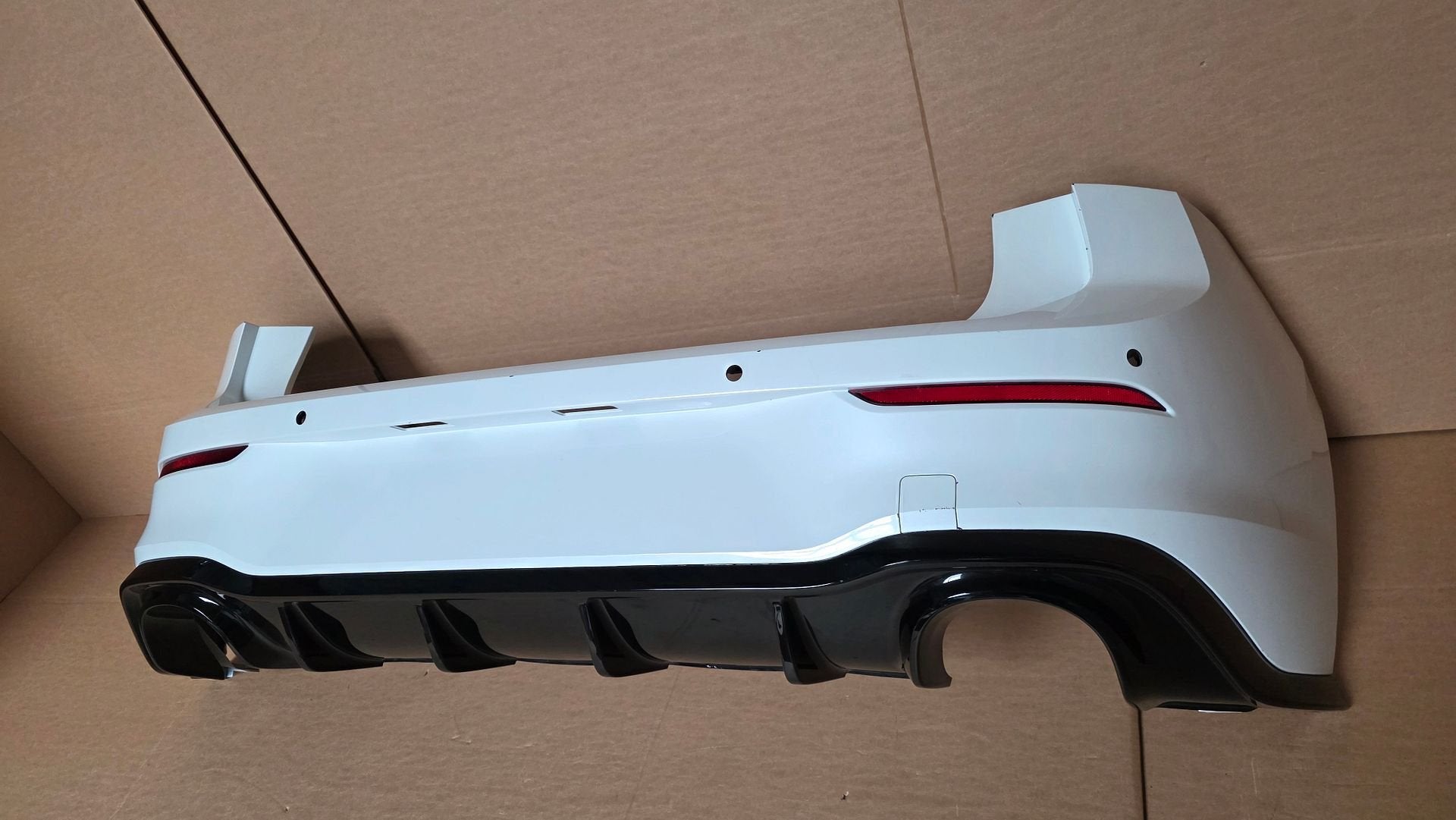 Achterbumper VW Golf 8 VIII 8.5 GTI CLUBSPORT L 0K1 BUMPER, Gebruikt, -, Volkswagen, Ophalen of Verzenden