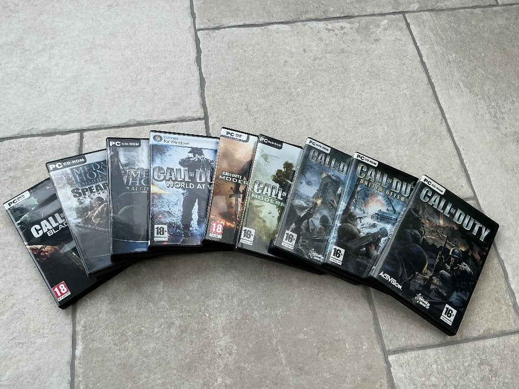 Pc games Call of Duty, Consoles de jeu & Jeux vidéo, Enlèvement ou Envoi, Utilisé, Shooter