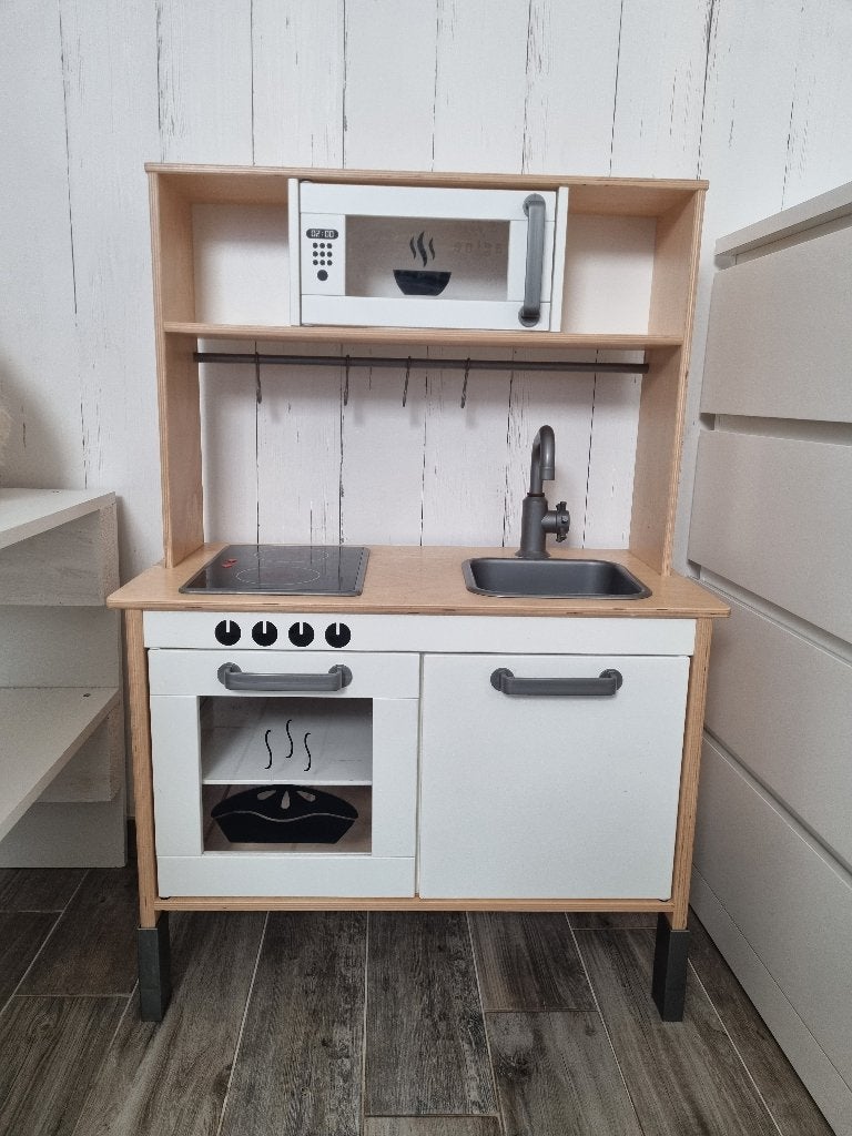 Speelgoedkeuken en accesoires, Ophalen, Gebruikt, Hout, Speelkeuken