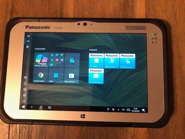 Panasonic FZ-M1 tablet Windows, Computers en Software, Ophalen, Panasonic, Zo goed als nieuw, 128 GB