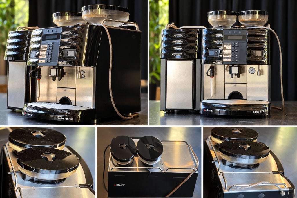 koffiemachine, Elektronische apparatuur, Ophalen, Gebruikt, Koffiemachine, Koffiebonen