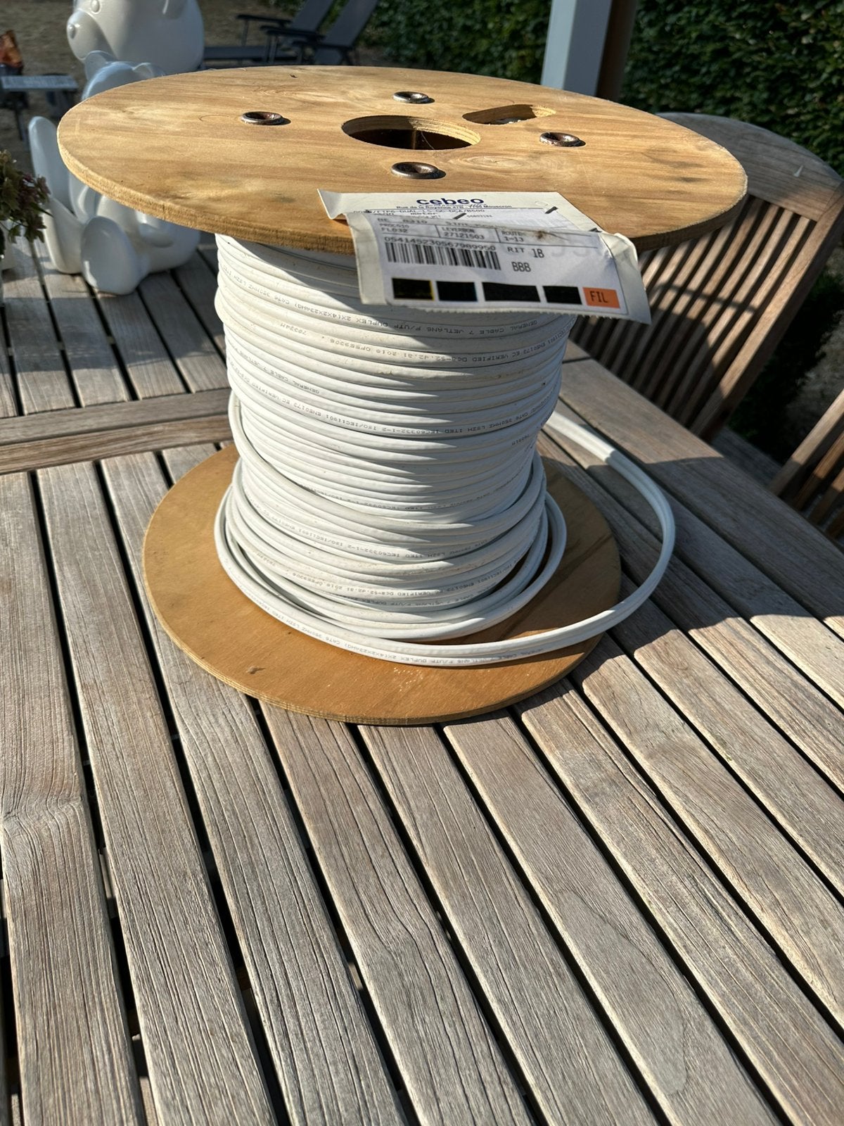 F/UTP 2x4P CAT6 LSZH - 25m, Ophalen, Nieuw