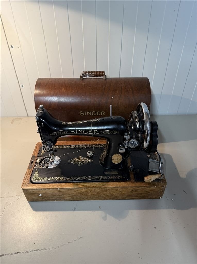 Vintage naai machine - Singer Hand Crank 99K SN: Y9153920 Ma, Ophalen of Verzenden