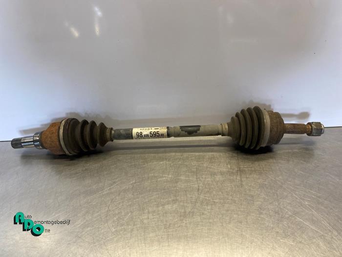 Aandrijfas links-voor van een Peugeot 208 (208 12-), Gebruikt, -, -, Ophalen of Verzenden