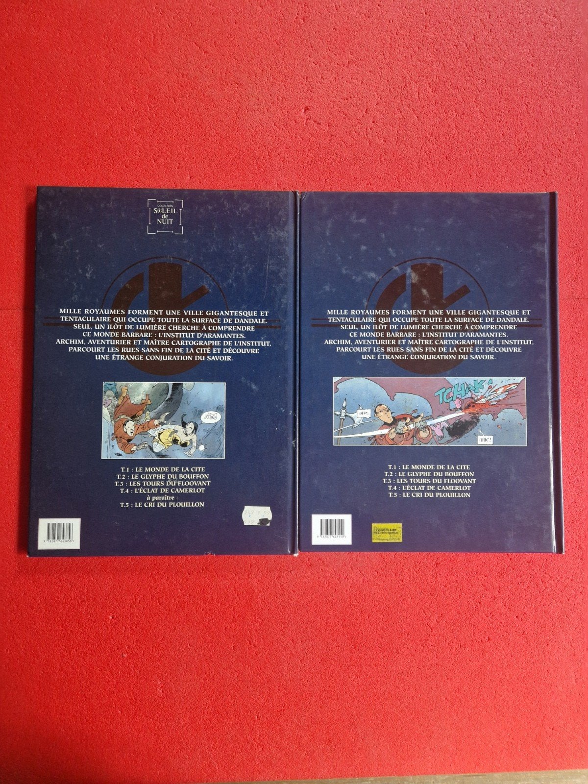 lot de 2 bd les maîtres cartographes 4 et 5,EO, Livres, Enlèvement ou Envoi