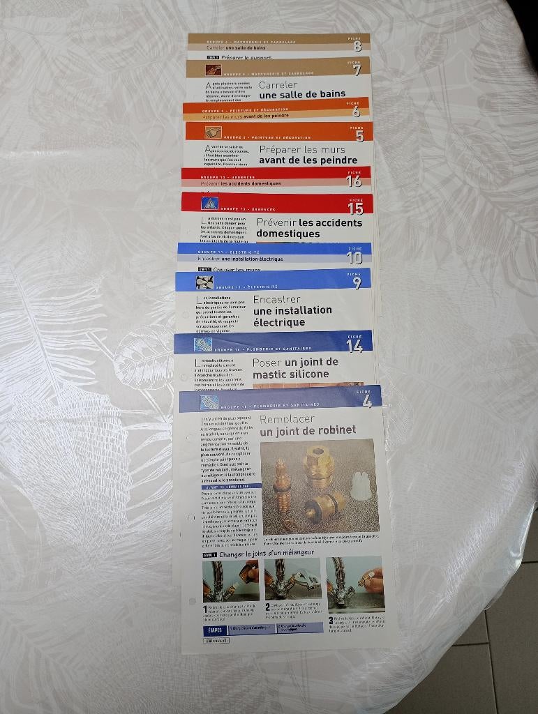 Fiches bricolage, Enlèvement ou Envoi, Bricolage