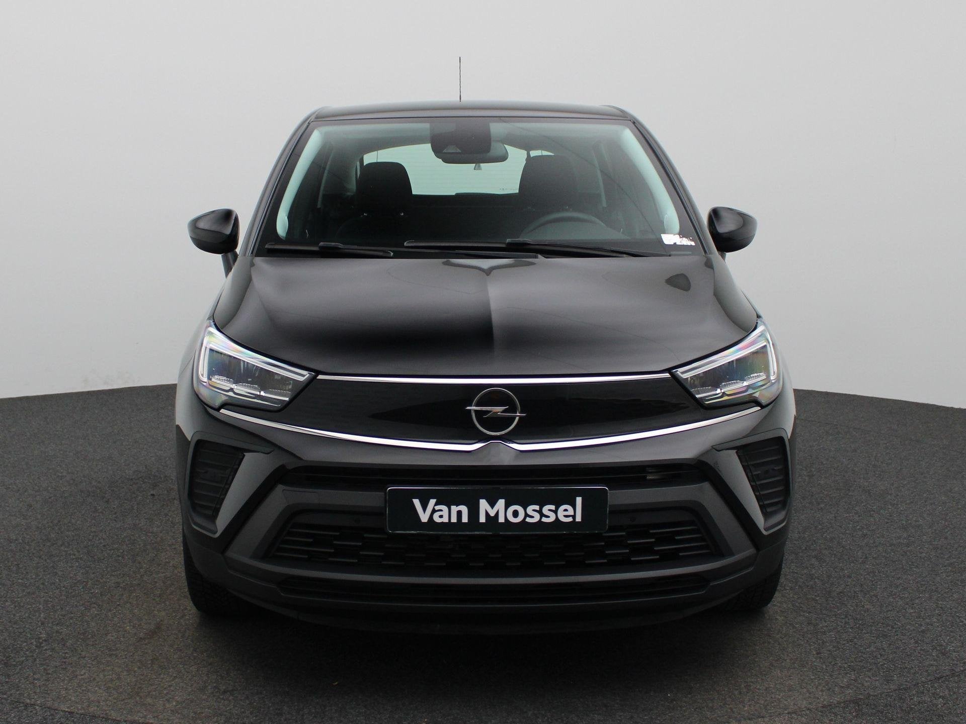 Opel Crossland 1.2 61kW S/S Edition CAMERA | CARPLAY/ANDROID, Auto's, Stof, Gebruikt, Zwart, Zwart