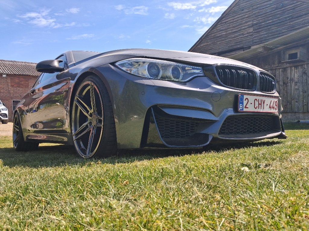 BMW M4 in PERFECTE STAAT!!!! geen krasje op, Cuir, Argent ou Gris, Achat, Entretenue par le concessionnaire