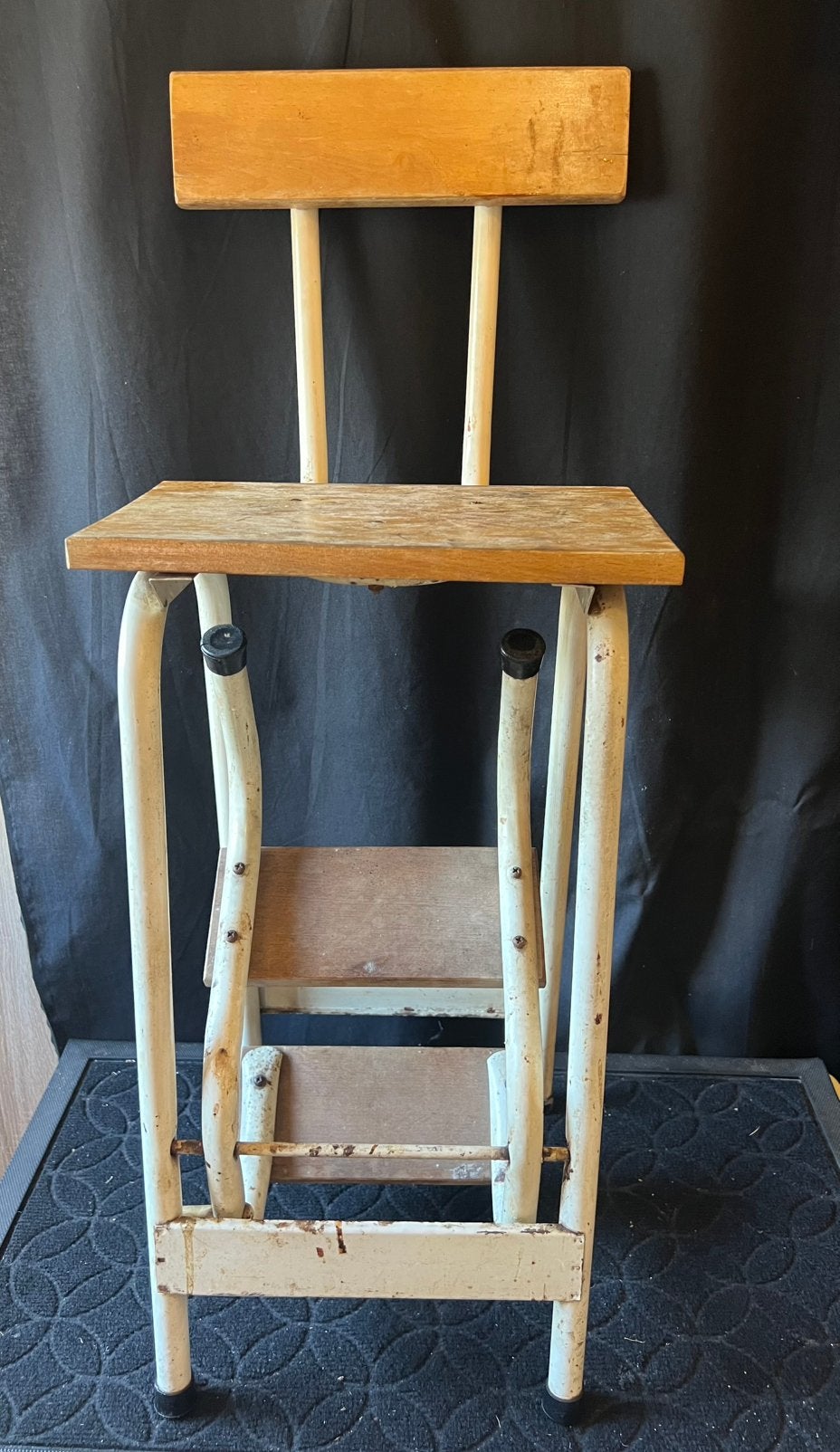 Vintage trapladder, Enlèvement