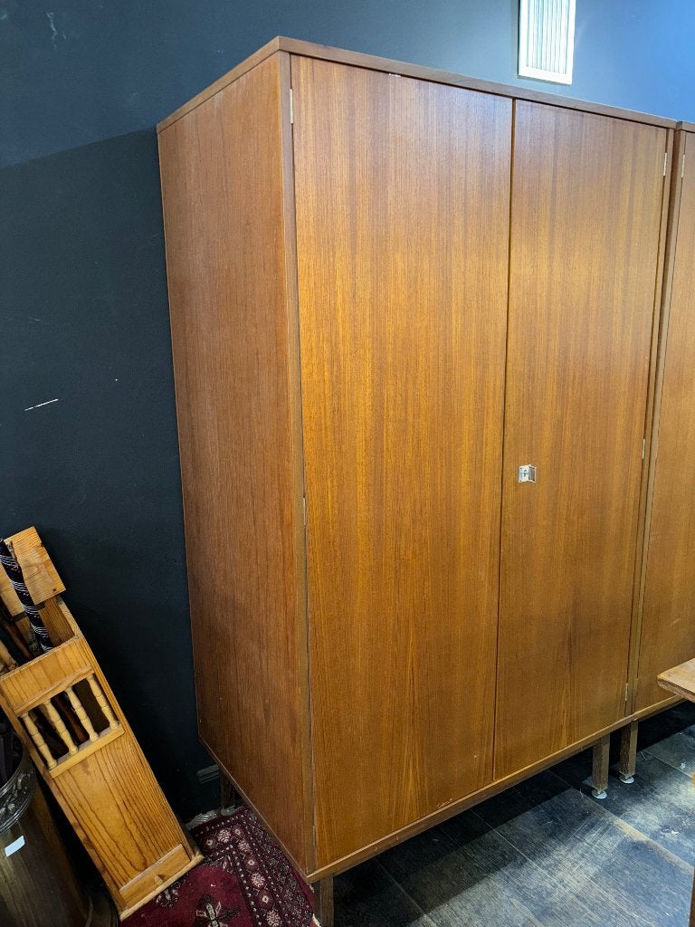 Garde robe année 70 2 portes couleur teck, Teck, Enlèvement ou Envoi, ., .