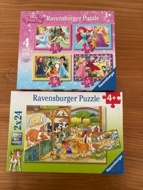 Kinder puzzels, Hobby & Loisirs créatifs, Sport cérébral & Puzzles, Enlèvement, Moins de 500 pièces, Comme neuf, Puzzle