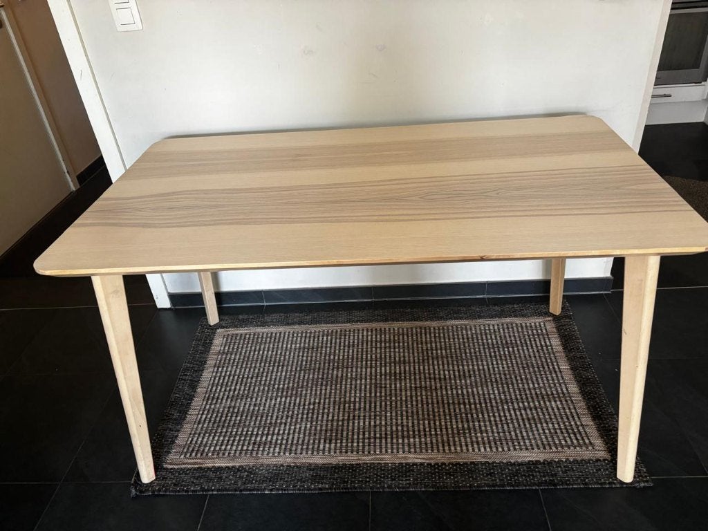 IKEA Dining table - Lisabo 140x78 cm, Maison & Meubles, Autres types, Comme neuf, Enlèvement, IKEA