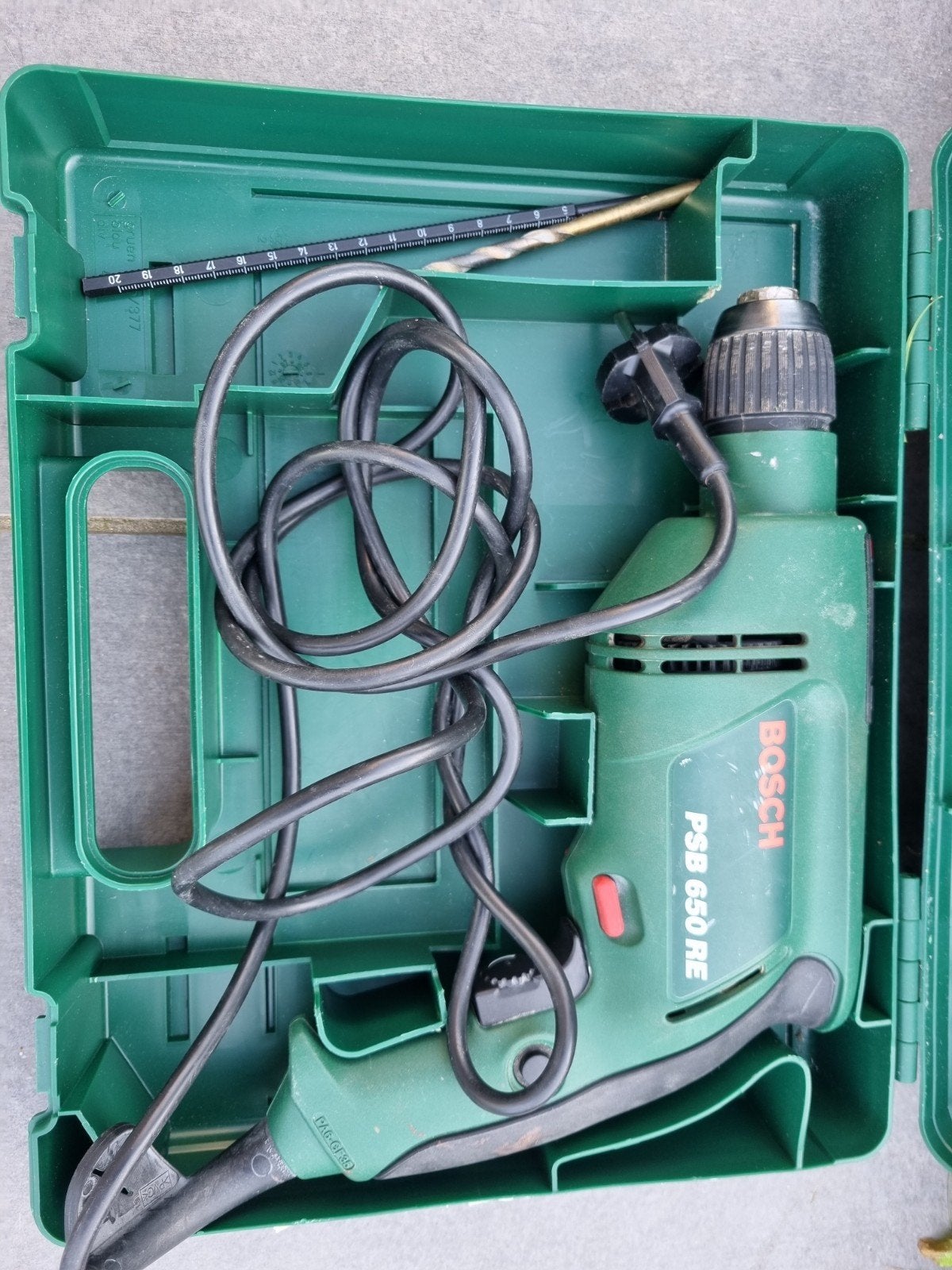 Bosch boormachine PSB 650 RE te koop, 600 watts ou plus, Mécanisme de percussion, Enlèvement, Utilisé