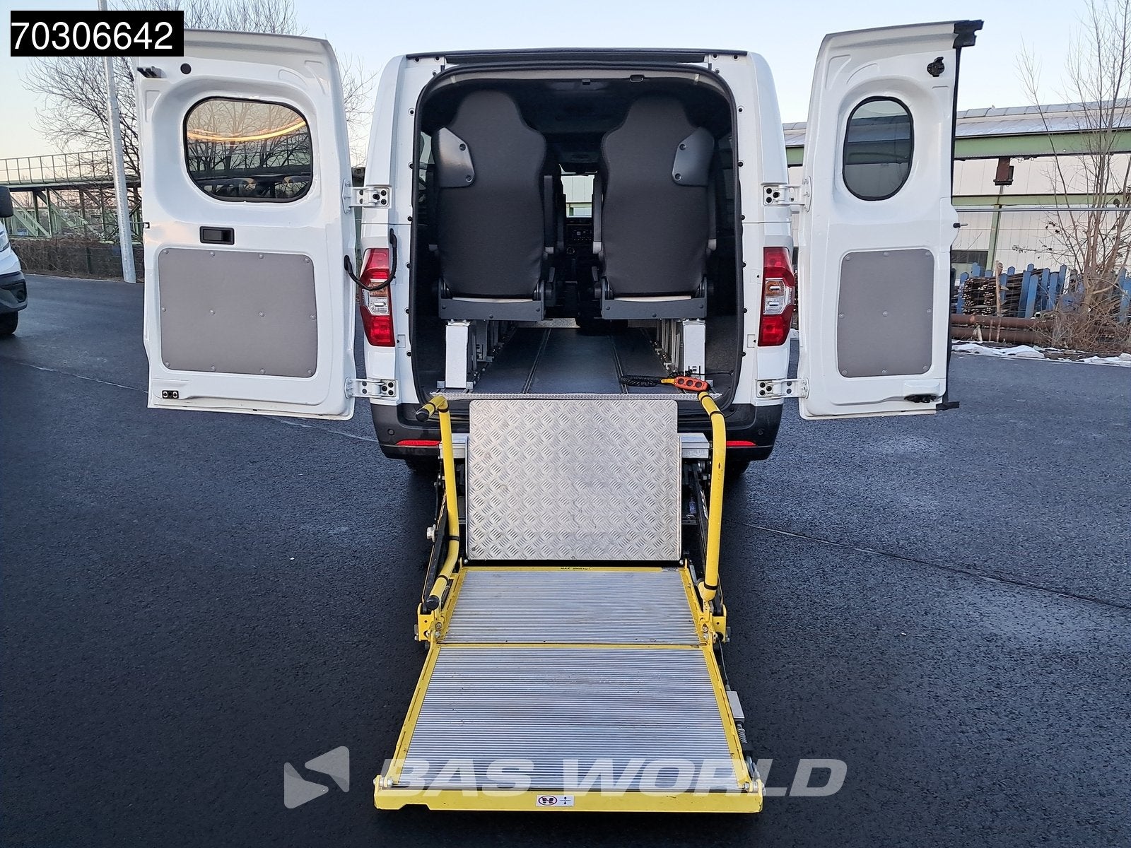 Maxus eDeliver 3 Elektrische Personenvervoer 7-Persoons 269k, Autos, Achat, Maxus, Automatique, Tissu