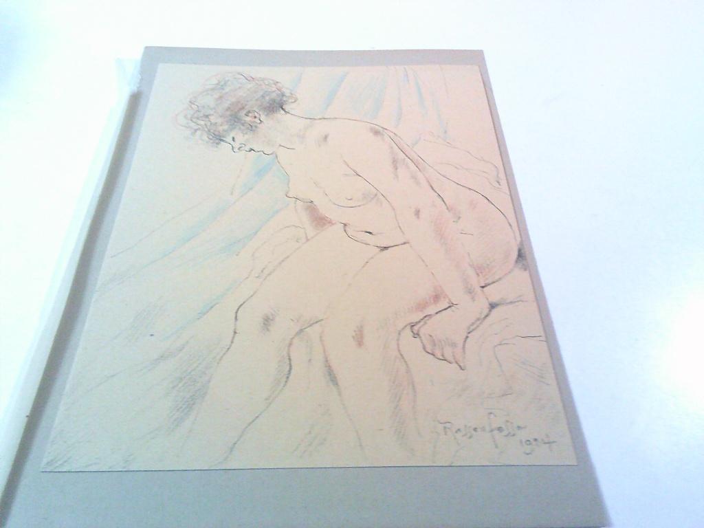 litho naakte dame d'armand rassenfosse liege 1924, Ophalen