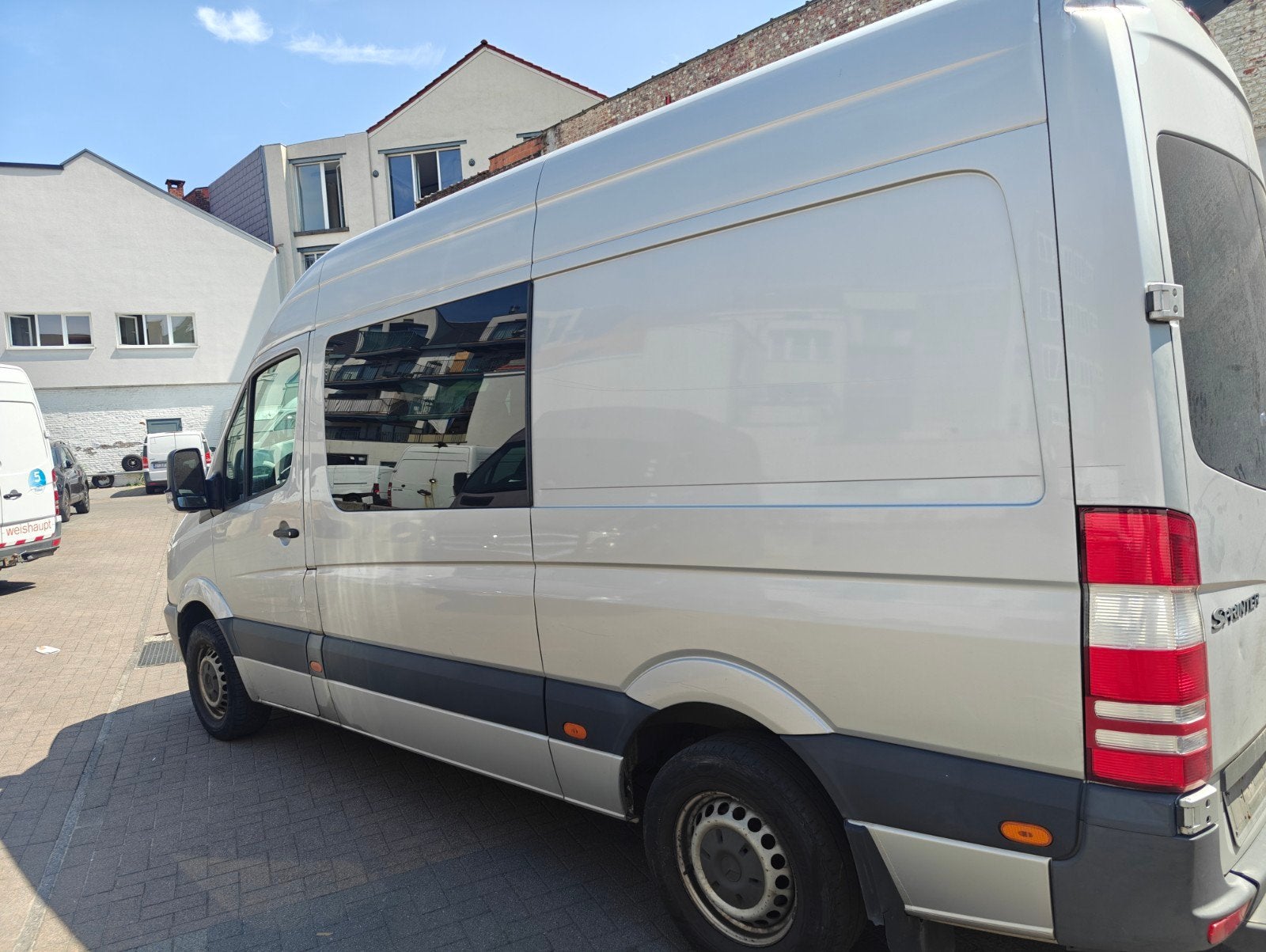 mercedes sprinter 216 euro 5/2012/0487716786, Autos, Achat, 4 portes, 3 places, Noir