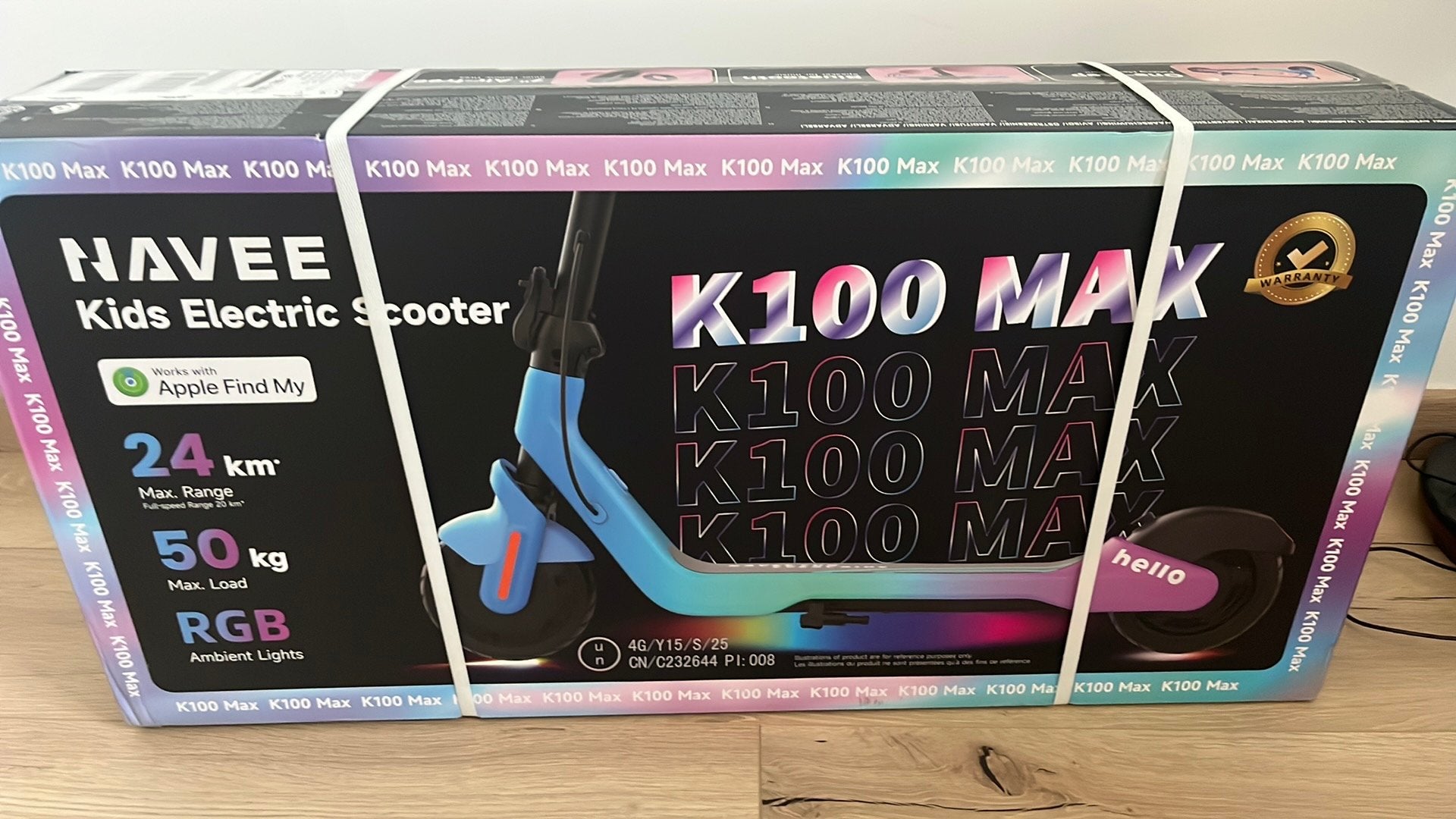 Trotinette enfant navee k100max, Fietsen en Brommers, Ophalen, Nieuw