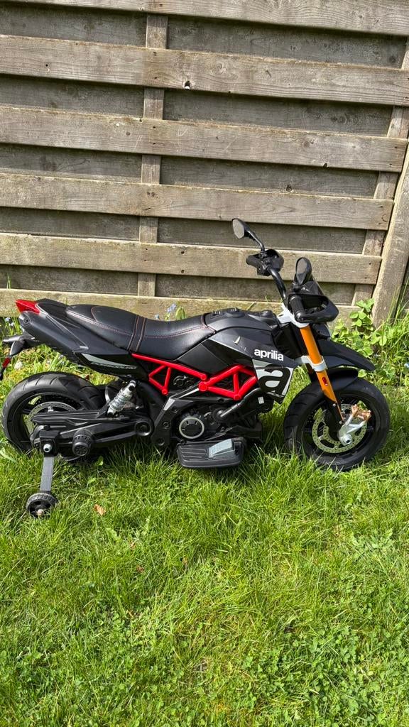 Electrische moto voor kinderen Aprilia, Ophalen, Zo goed als nieuw