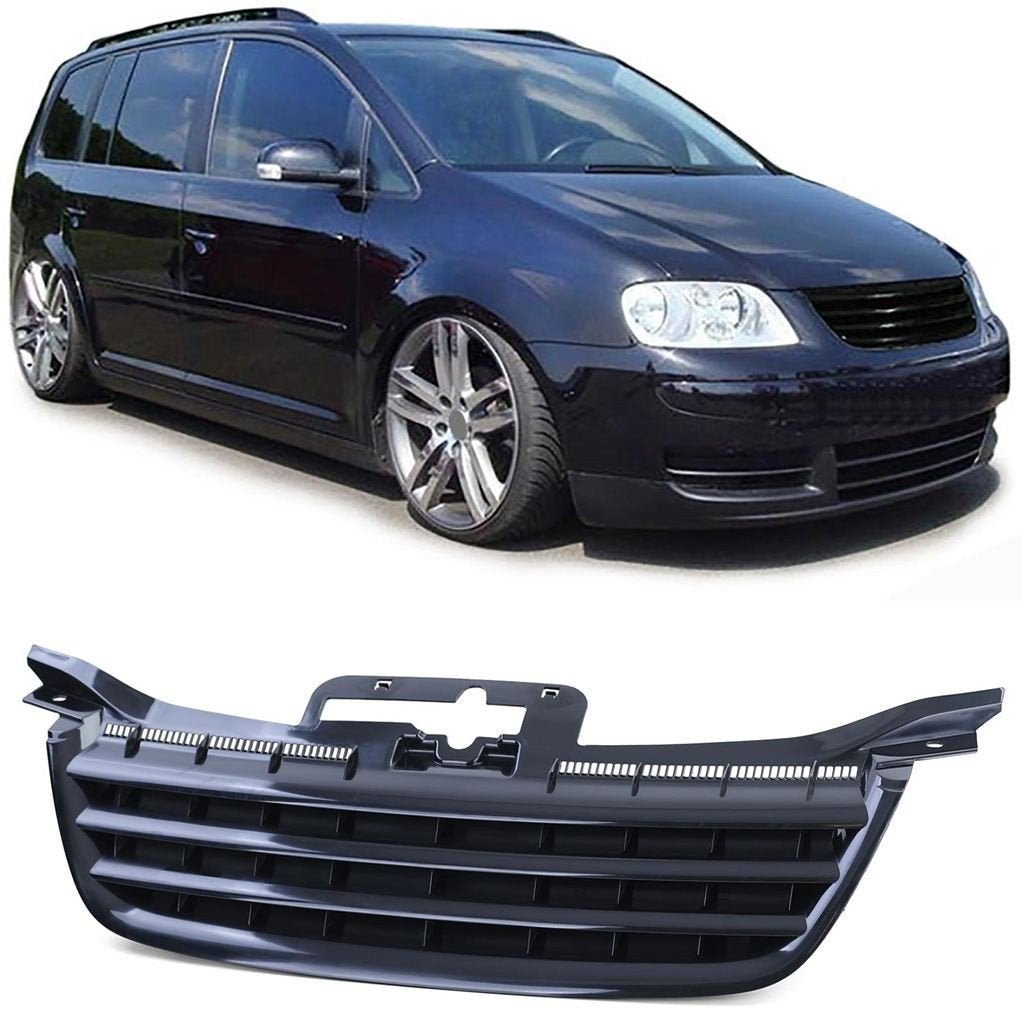 Sport Grill Geschikt Voor Volkswagen Caddy Touran Zwart Zond, Verzenden