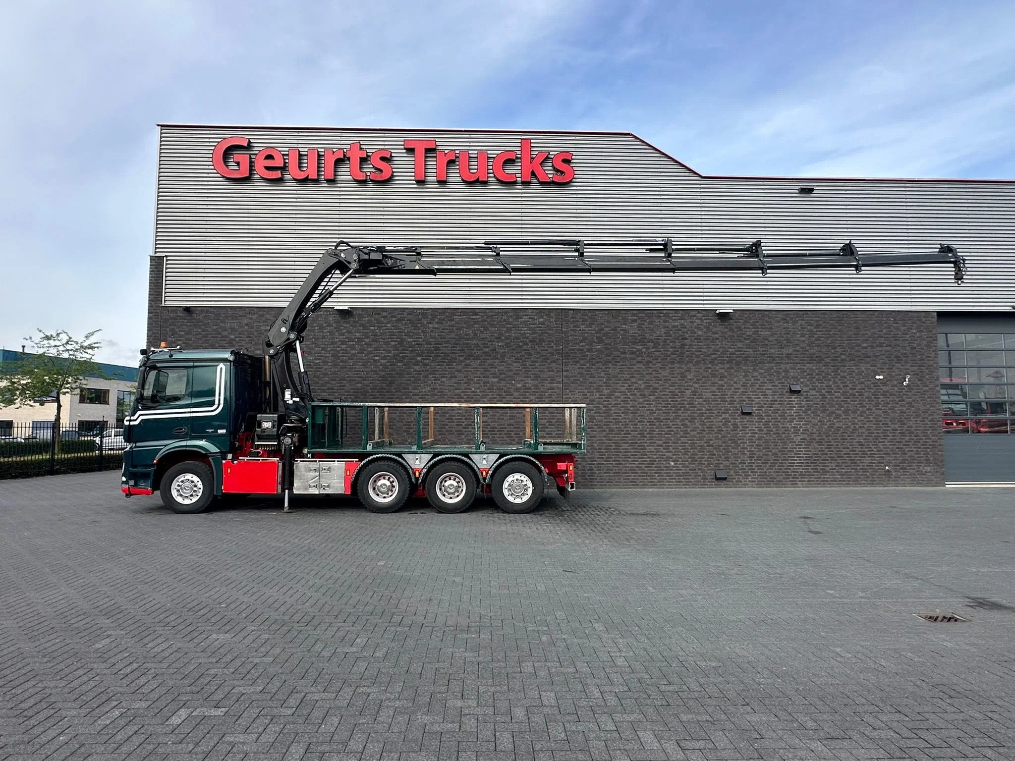 Mercedes-Benz Arocs 3251 8X4 TRIDEM + HIAB X-HIPRO 302 E-6 K, Autos, Camions, Achat, 375 kW, Mercedes-Benz, Diesel
