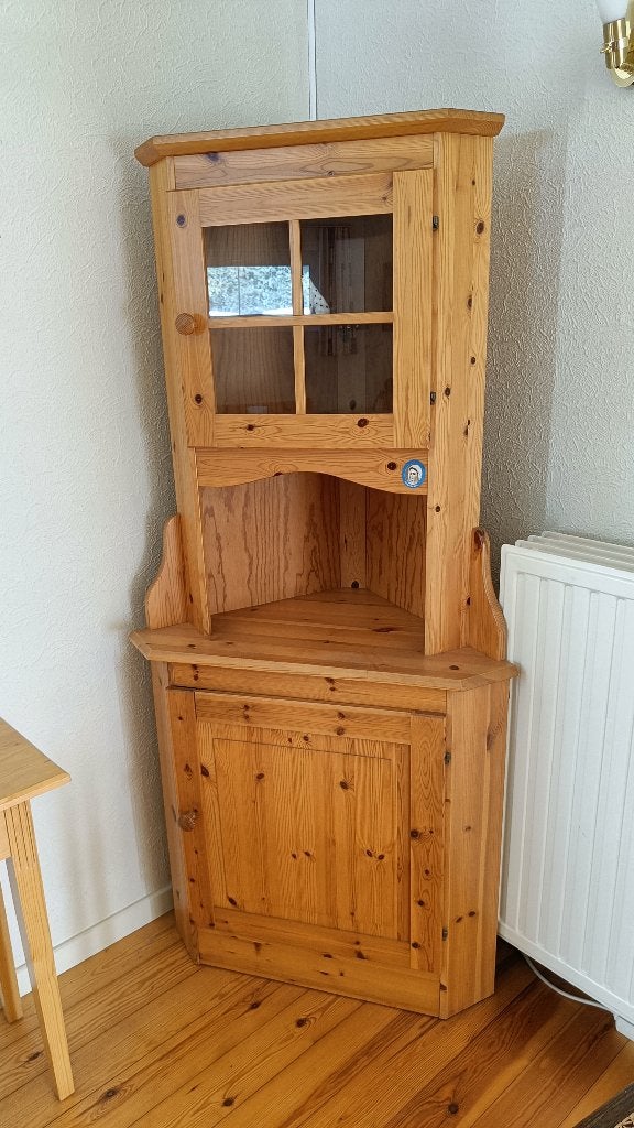 grenen hoek kast, Huis en Inrichting, Ophalen, Gebruikt