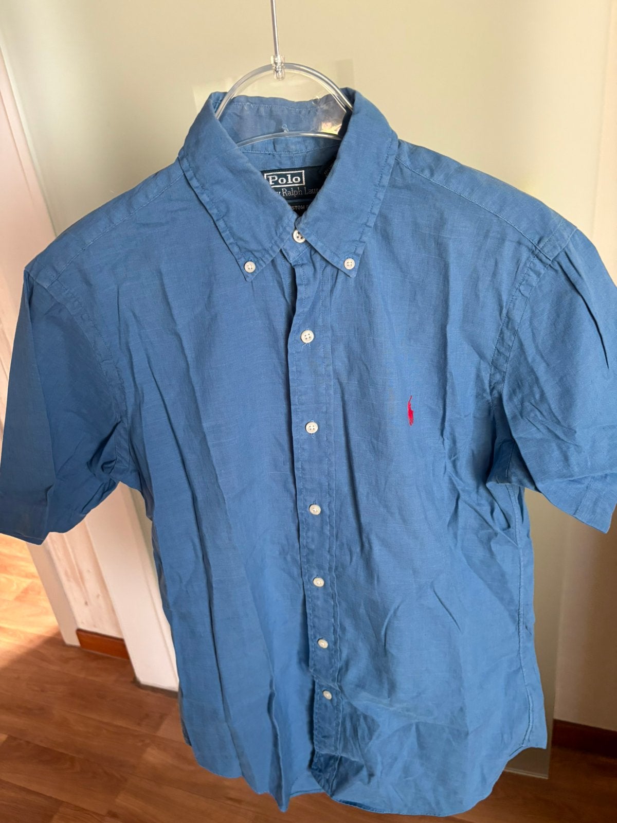 Ralph Lauren zomer hemd maat Small 60% linnen en 40% katoen, Enlèvement ou Envoi, Porté