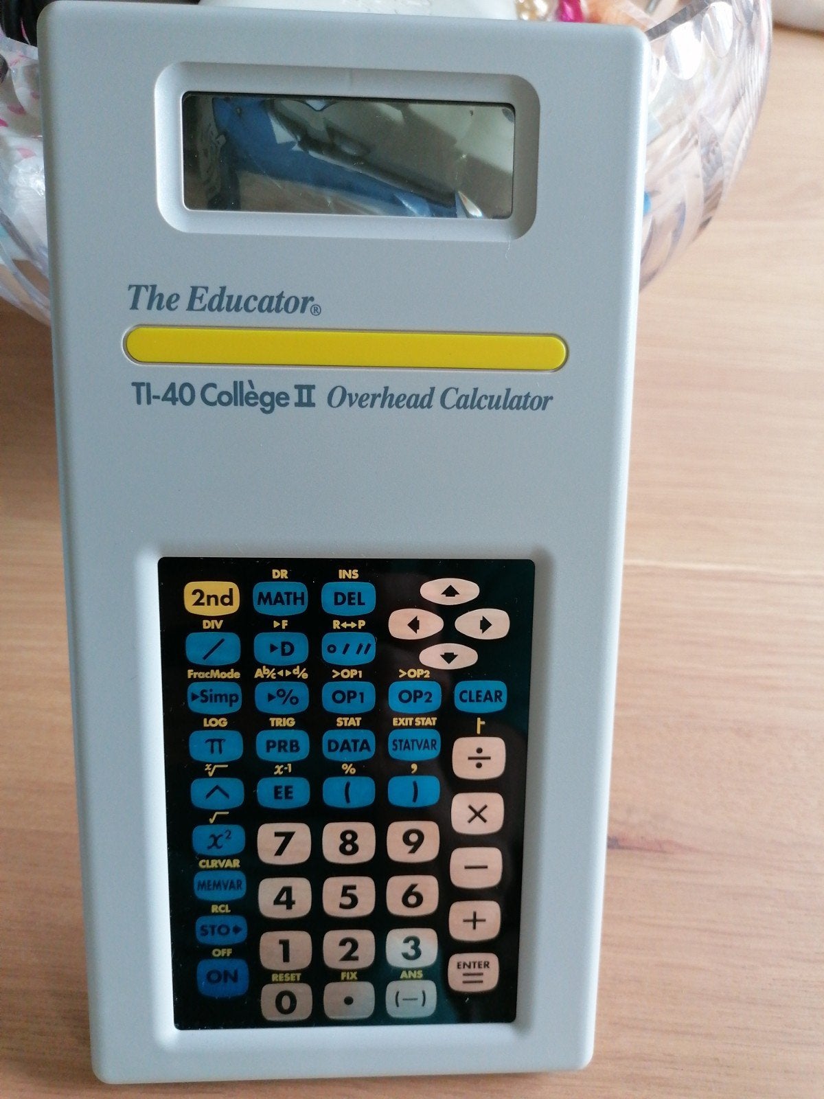 TI-40 collège II voor overhead projector, Diversen, Rekenmachines, Ophalen