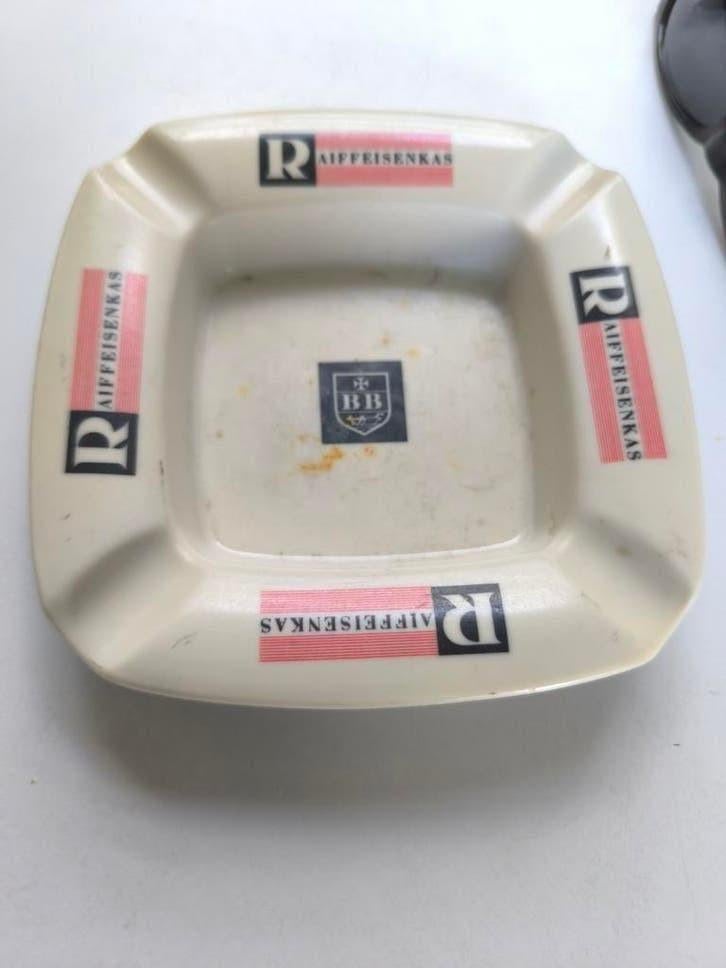 Vintage asbak Raiffaisenkas, Verzamelen, Ophalen of Verzenden