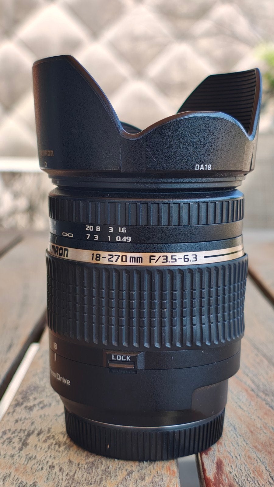 Tamron 18-270 voor Sony Alpha, TV, Hi-fi & Vidéo, Photo | Lentilles & Objectifs, Filtre inclus, Téléobjectif, Monture Sony A, Enlèvement