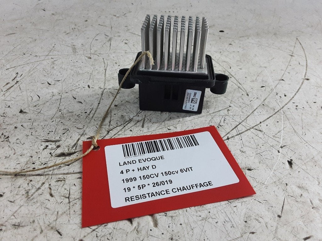 RESISTANCE CHAUFFE Range Rover Evoque II (LZC / LZS / LZH), Land Rover, Mevr. I. Hauben, Utilisé, Rue de l'Espoir 34 34
4030  GRIVEGNÉE, BE