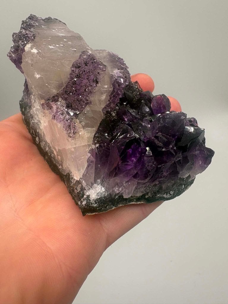 Amethyst cluster Uruguay High quality, Verzamelen, Ophalen of Verzenden, Mineraal
