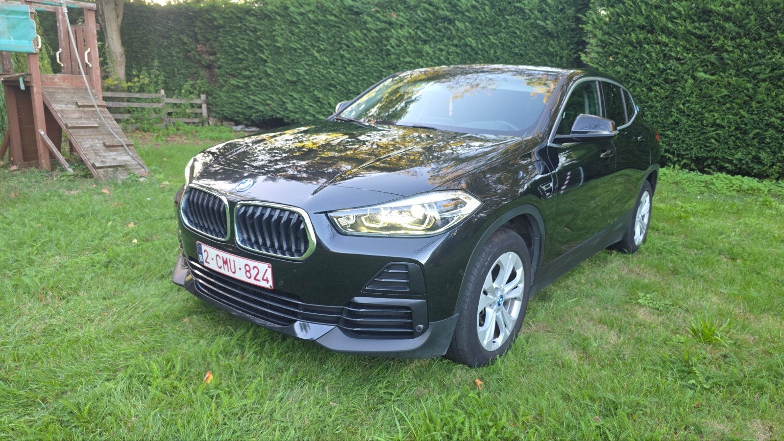 BMW X2 PHEV 1.5iA xDrive25e Automaat, Auto's, Dealer onderhouden, X2, Euro 6, Zwart