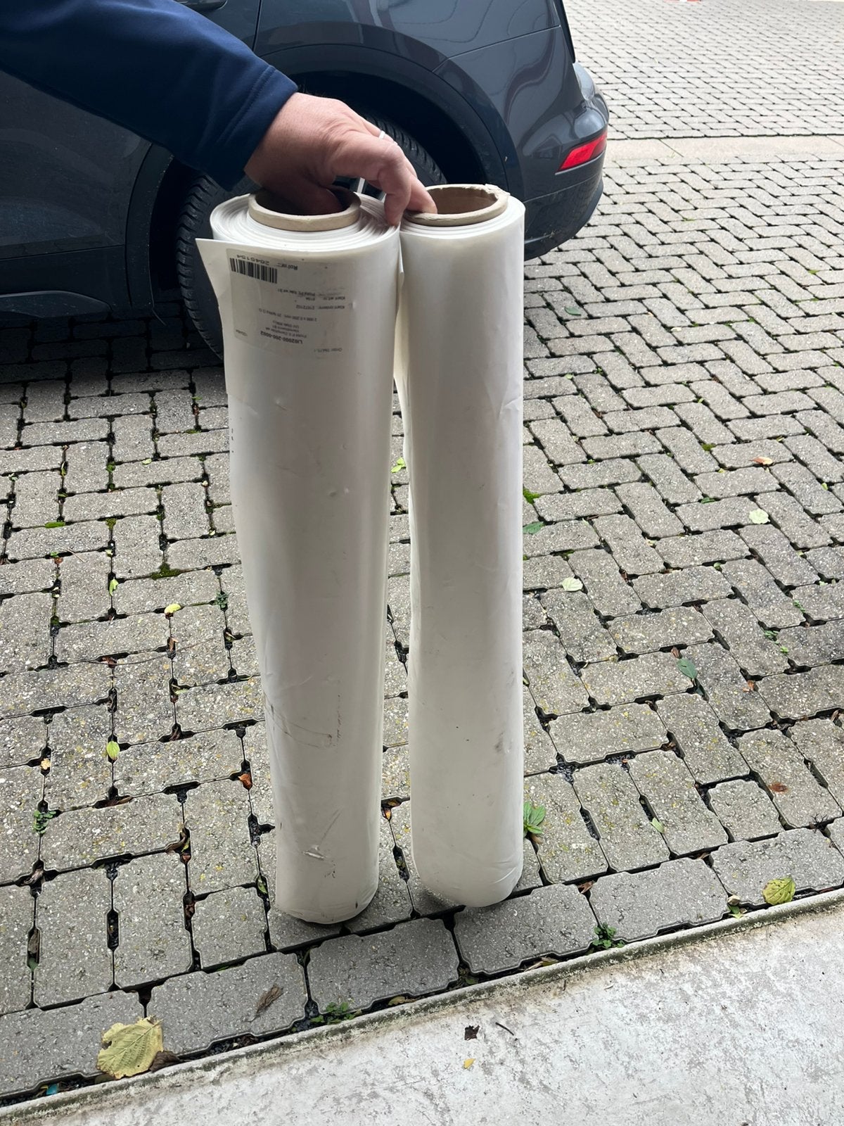 Dampfolie Profol P.E. - wit - 25m per rol, Bricolage & Construction, Enlèvement, Neuf, 15 m² ou plus, Film