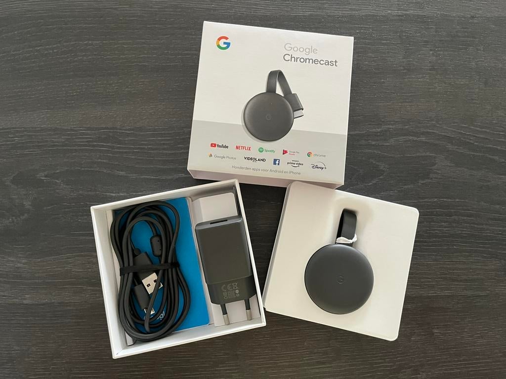 Google Chromecast, Ophalen of Verzenden, Zo goed als nieuw