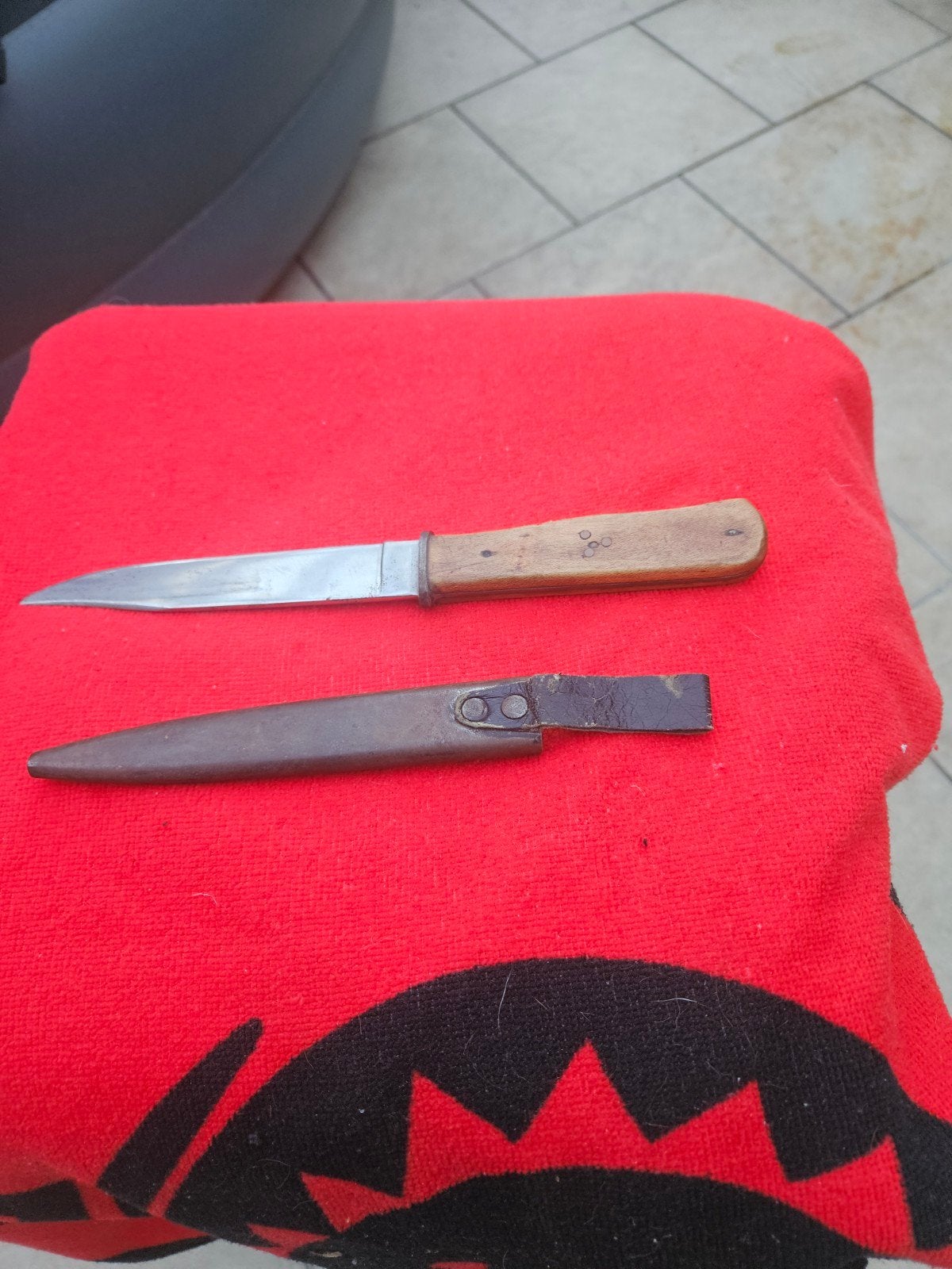 [VENDS] Couteau de combat Wehrmacht d'origine WW2 - Infante, Ophalen of Verzenden