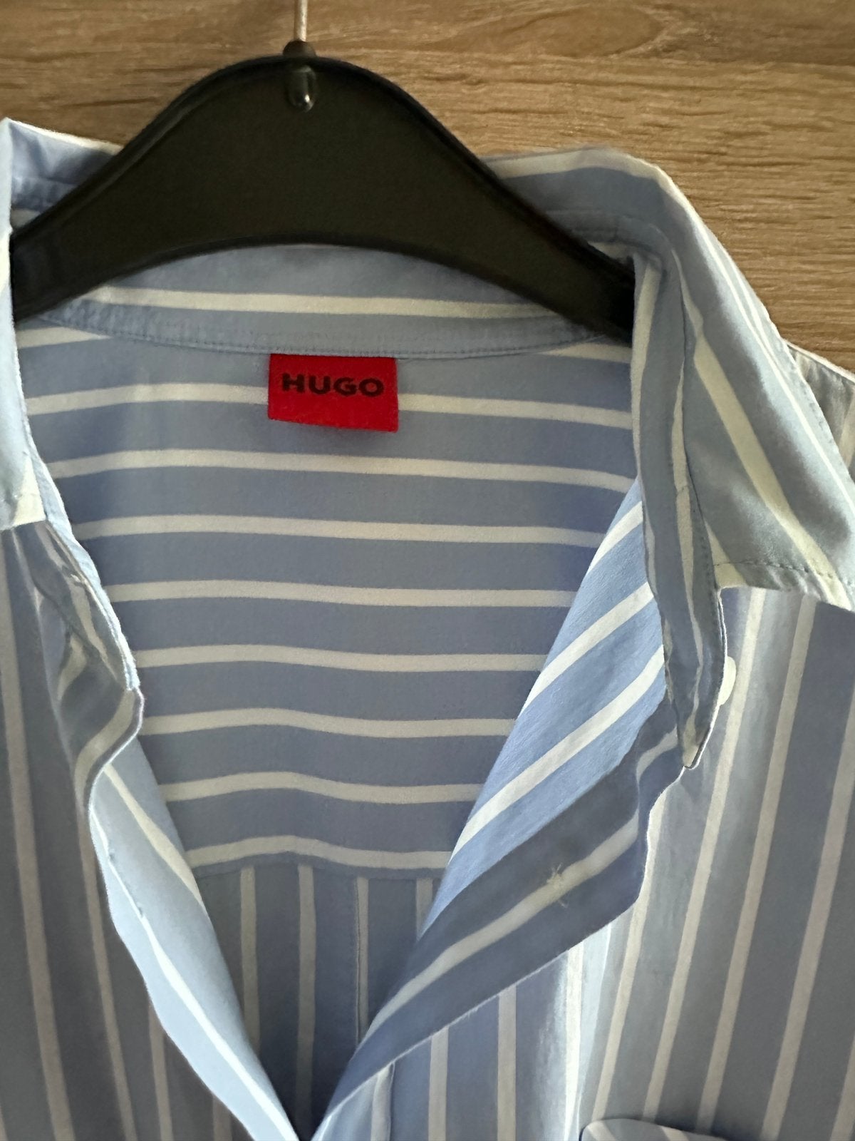 Jurk van hugo boss maat: 38, Ophalen, Zo goed als nieuw, Blauw, Boven de knie
