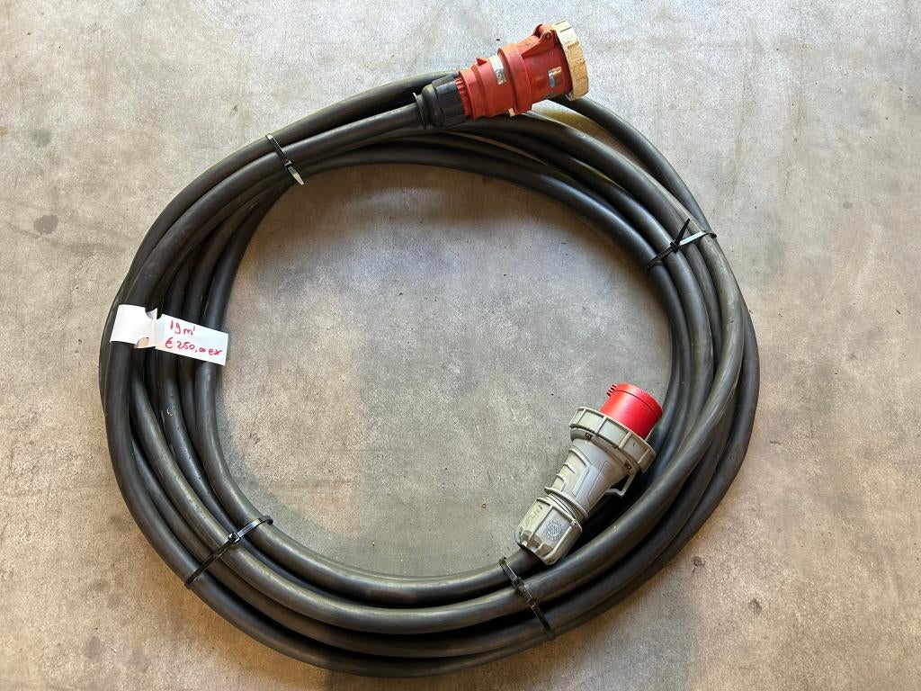 krachtstroomkabel/verlengkabel 400V 63A 5G16 20M1, Doe-het-zelf en Bouw, Elektriciteit en Kabels, Ophalen, Gebruikt, Overige typen