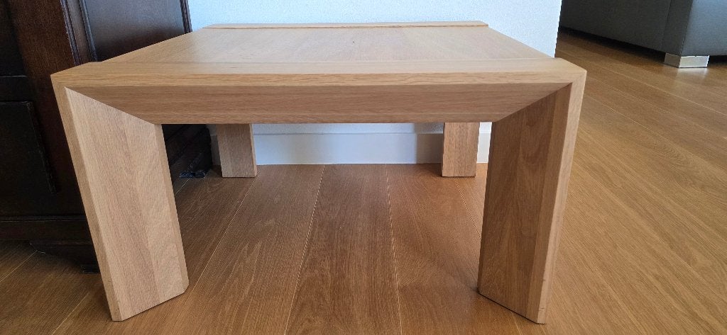 Modern massief salontafels, Ophalen, Eikenhout, Zo goed als nieuw, Modern