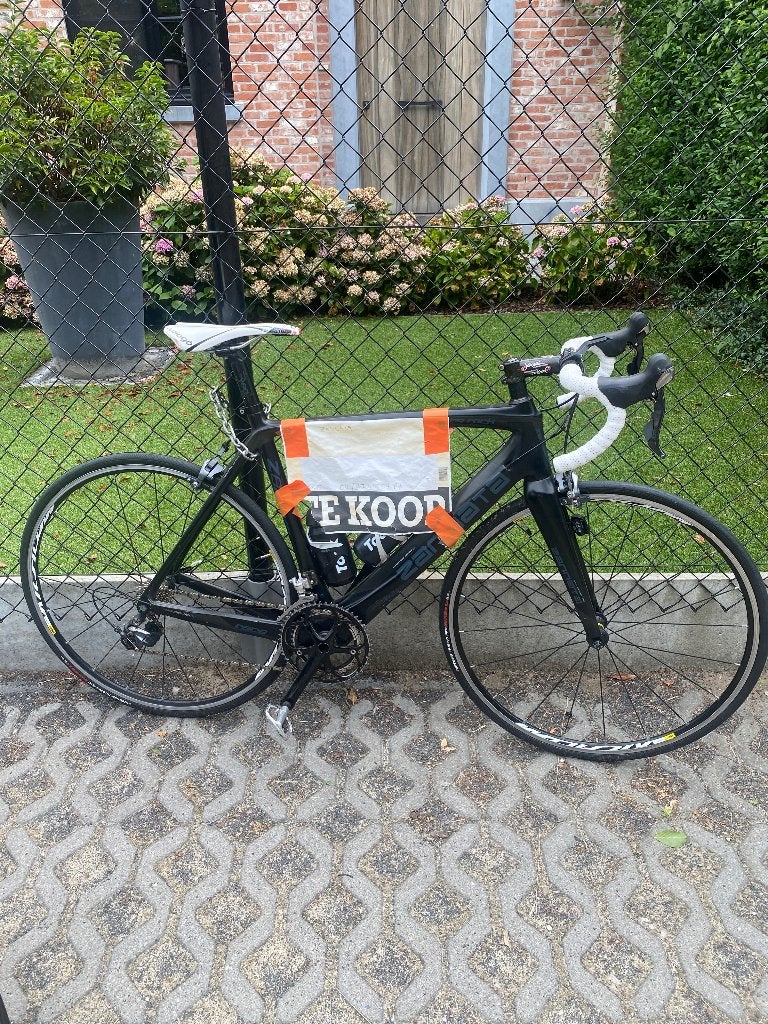 Racefiets zannata full carbon, Carbon, Heren, Zo goed als nieuw, 53 tot 57 cm