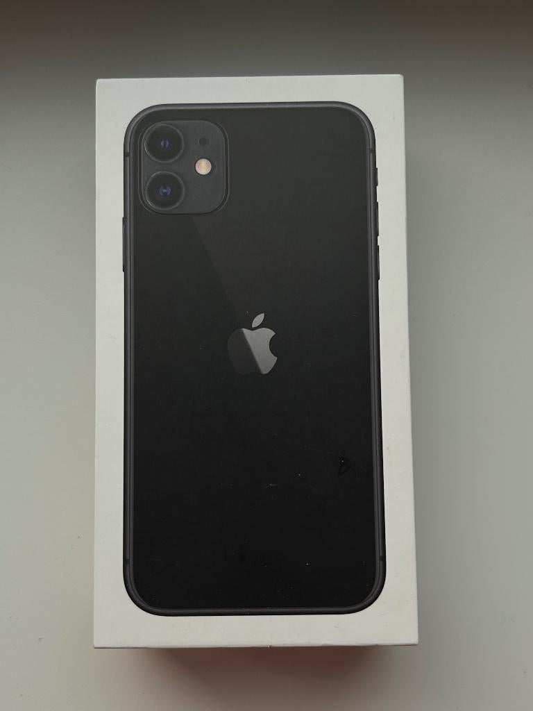 iPhone 11 - 128 GB Black, Telecommunicatie, Mobiele telefoons | Apple iPhone, Ophalen, 128 GB, Zwart, IPhone 11