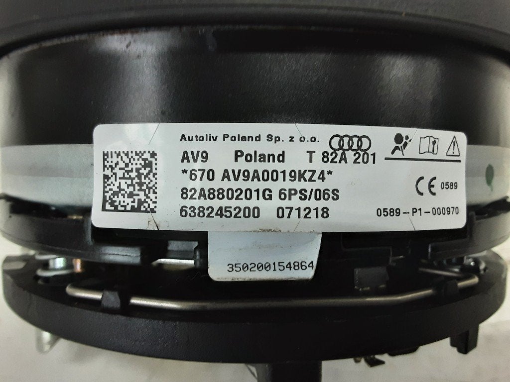 AIRBAG STUUR Audi A1 Sportback (GBA) (82A880201G), Auto-onderdelen, Overige Auto-onderdelen, Audi, Gebruikt