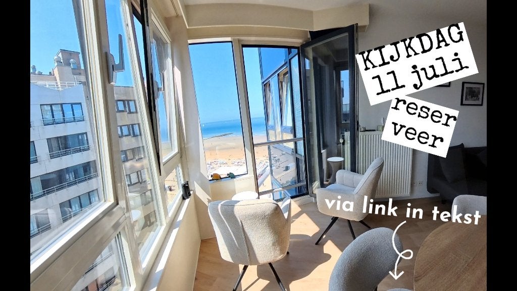 À VENDRE | Application SUNNY pour 1 chambre | Vue sur la mer, Middelkerke, 1 pièces, Appartement, 35 m²